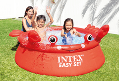 Intex 26100NP otroški bazen Easy Set Happy Crab, 183 x 51 cm