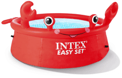 Intex 26100NP otroški bazen Easy Set Happy Crab, 183 x 51 cm