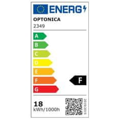 Optonica LED panel vgradni kvadraten 18W 2700k 1350lm IP20 + napajalnik, komplet 5kom