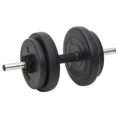 Vidaxl Komplet daljše in krajše palica z utežmi 90 kg