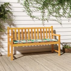 Vidaxl Blazina za klop večbarvna 180x50x7 cm blago