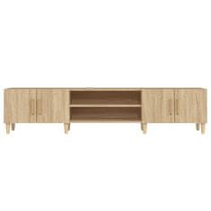 Vidaxl TV omarica sonoma hrast 180x31,5x40 cm inženirski les