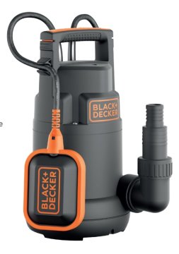 Black+Decker Vodna črpalka 250 w za čisto vodo BXUP250PCE