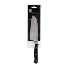 slomart santoku nož quid professional inox chef black črna kovina (13 cm) (pack 10x)
