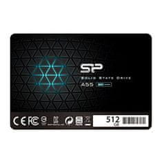 Silicon Power SP512GBSS3A55S25 trdi disk, 512 GB, SSD