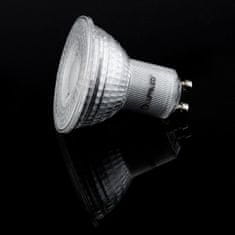 LUMILED Stmievateľná LED žarnica PAR16 GU10 8W = 80W 650lm 3000K Toplo bela 36°