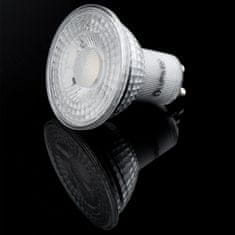 LUMILED Stmievateľná LED žarnica PAR16 GU10 8W = 80W 650lm 3000K Toplo bela 36°