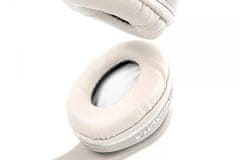 Oxe  Bluetooth brezžične otroške slušalke z naušniki, bela