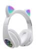 Oxe  Bluetooth brezžične otroške slušalke z naušniki, bela