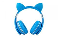  Bluetooth brezžične otroške slušalke z naušniki, modre