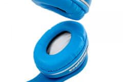 Oxe  Bluetooth brezžične otroške slušalke z naušniki, modre