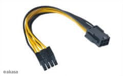 Akasa - Adapter PCIex 6-pin za ATX12V 8-pin