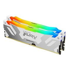 Kingston FURY Renegade/DDR5/32GB/7200MHz/CL38/2x16GB/RGB/bela