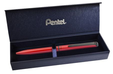  Pentel roler gel pisalo, EnerGel High Class BL2507B-CK, 0.7 mm, rdeče