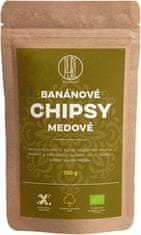 BrainMax Bananin čips med, 150g