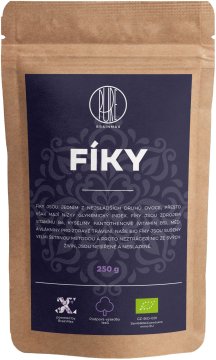 BrainMax Sušene fige, cele BIO, 250 g