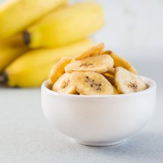BrainMax Pure Organic bananin čips, 150 g