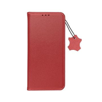 OEM Usnjeni etui SMART PRO Book za SAMSUNG S26 Ultra, bordovo rdeč
