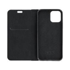 OEM LUNA Book Carbon torbica za IPHONE 15 Pro, črna