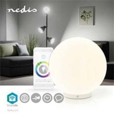 Nedis LNLW10WT- Nočna lučka LED v vtičnici | Senzor gibanja | Senzor dneva/noči | 0,55 W | 11 lm | Toplo bela