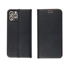 OEM LUNA Book Gold torbica za XIAOMI Redmi Note 14 PRO 5G / 14 PRO PLUS 5G, črna
