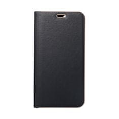 OEM LUNA Book Gold torbica za XIAOMI Redmi Note 14 PRO 5G / 14 PRO PLUS 5G, črna