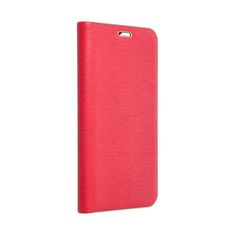 OEM LUNA Book Gold torbica za SAMSUNG S25 FE rdeča