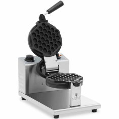 Royal Catering Bubble waffle maker, diameter 17 cm, 1200 W