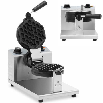 Royal Catering Pekač za mehurčkaste vaflje, premer 17 cm, 1200 W