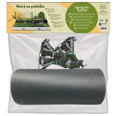 Ostatní LDPE folija 1,4 x 10 m, širina 25 cm, 20 žebljev, livni nož, PLOTFOL
