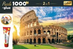 Trefl Komplet sestavljank 2v1 Flavijski amfiteater, Rim, Italija 1000 kosov z lepilom