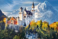 Trefl Sestavljanka 2v1 Grad Neuschwanstein jeseni 1500 kosov z lepilom