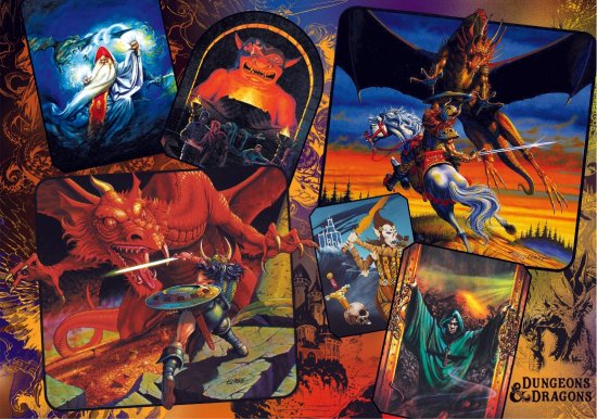 Trefl Puzzle Dungeons&Dragons: Začetki zmajevega brloga 1000 kosov