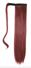 Kompetentnost Podaljški za lase v obliki čopa - Rdeča