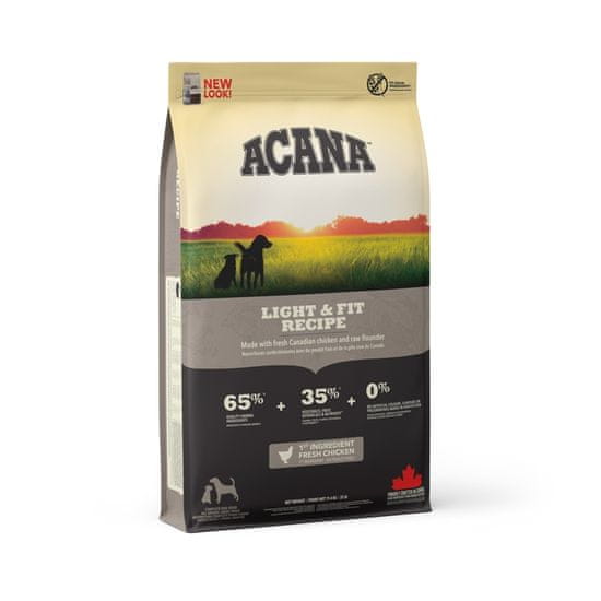 Acana Light & Fit Recipe pasja hrana, 11,4 kg
