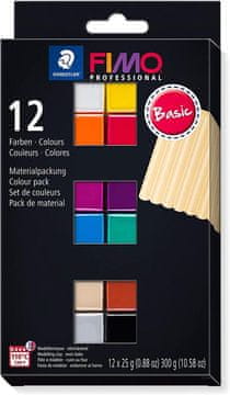 Rayher.	 FIMO Professional set Basic 12x25g