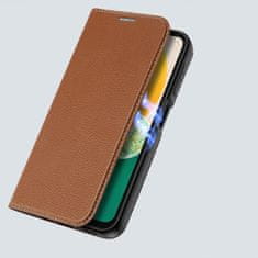 Dux Ducis Skin X2 knjižni ovitek za Samsung Galaxy A14 5G, rjav