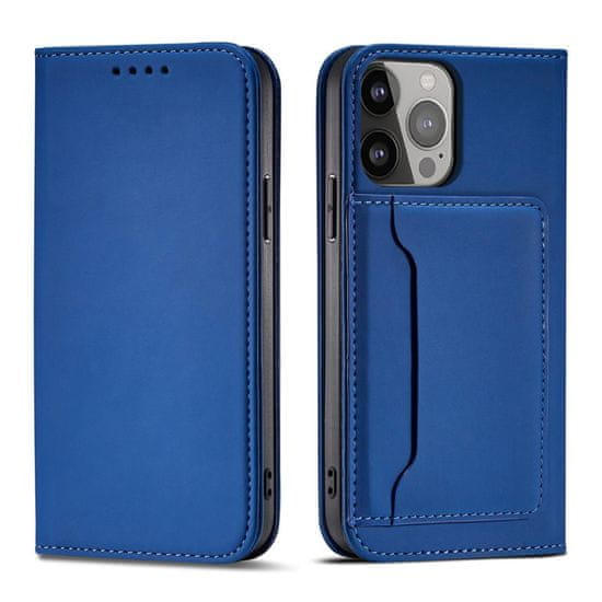 MG Magnet Card knjižni ovitek za Samsung Galaxy A34 5G, modro