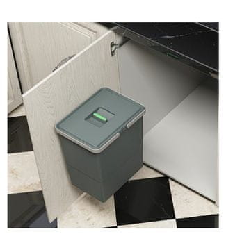Elletipi EASY Vgradni koš za odpadke, za vrata, 24 L, PBD SA SG44 C97