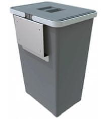 Elletipi EASY Vgradni koš za odpadke, za vrata, 24 L, PBD SA SG44 C97