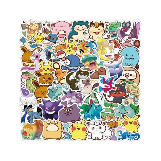 Northix Nalepke Pokémon - 50 kos