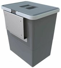 Elletipi EASY Vgradni koš za odpadke, za vrata, 18 L, PBD SA SG34 C97