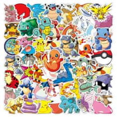 Northix Nalepke Pokémon - Nalepke za anime - 50 kosov 