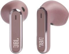 JBL Live Flex brezžične slušalke, roza