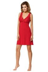 Nipplex Ženska spalna srajčka Bona red, rdeča, XL