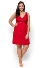 Nipplex Ženska spalna srajčka Bona red, rdeča, XL