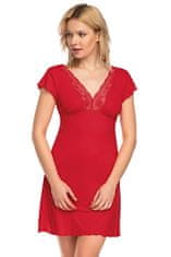 Nipplex Ženska spalna srajčka Estera red, rdeča, S