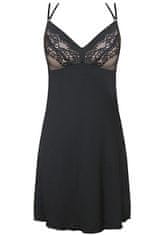 Nipplex Ženska spalna srajčka Casilda black, črna, XL