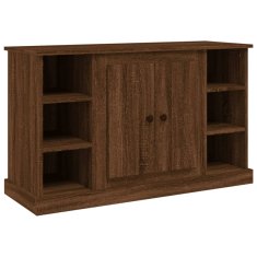Vidaxl Komoda rjavi hrast 100x35,5x60 cm inženirski les