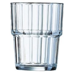 NEW Arcoroc NORVEGE nizko steklo kaljeno steklo 250ml komplet 6 kosov. - Arcoroc 61697